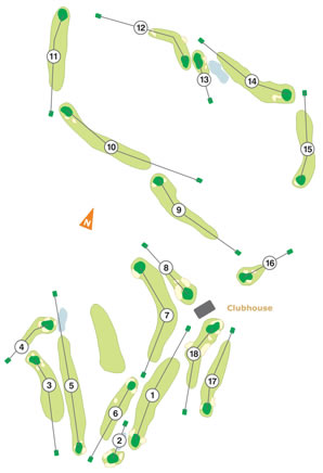 Golf Estoril Course Map