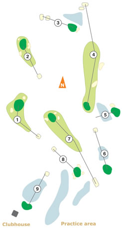 Golfe Paço do Lumiar Course Map