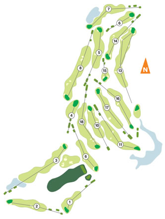 Santo Estêvão Course Map