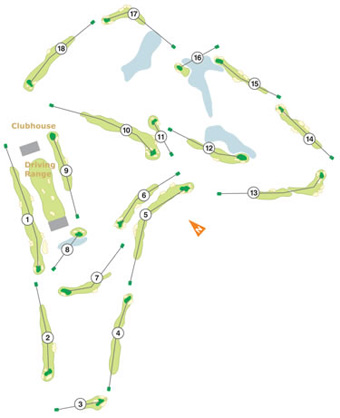 Quinta do Perú Course Map