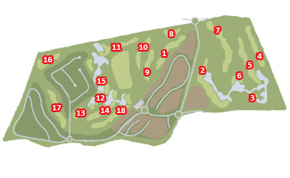 Royal Obidos Course Map