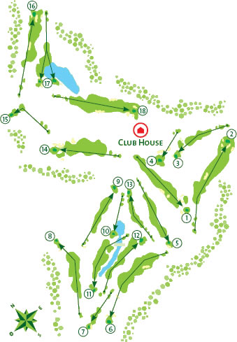 Gramacho Golf Course Course Map