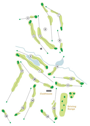 Dolce Campo Real Course Map