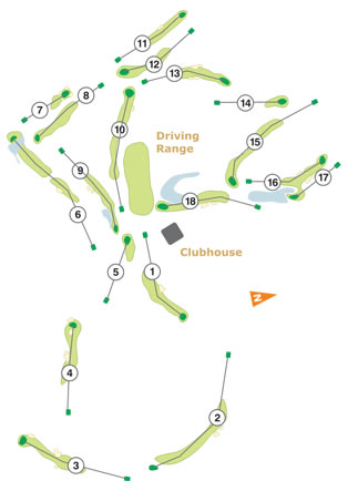 Belas Clube Campo Course Map