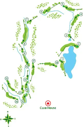 Course Map Alamos Golf Course