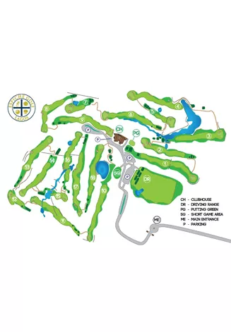 Course Map Espiche Golf Course